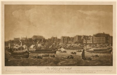 Palais de Whitehall, 1683 - English School