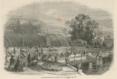 La maison des palmiers, Kew Gardens, Londres - English School