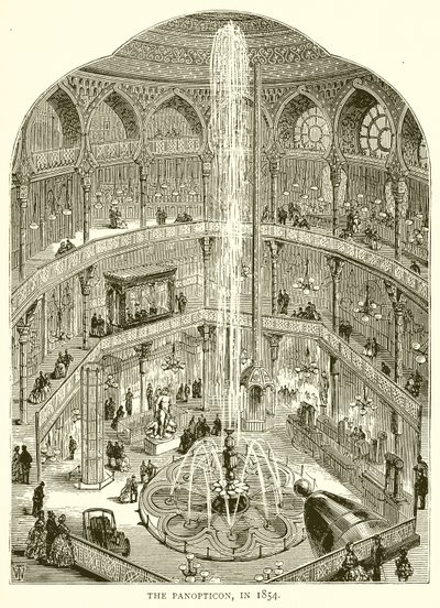 Le Panopticon, en 1854 - English School