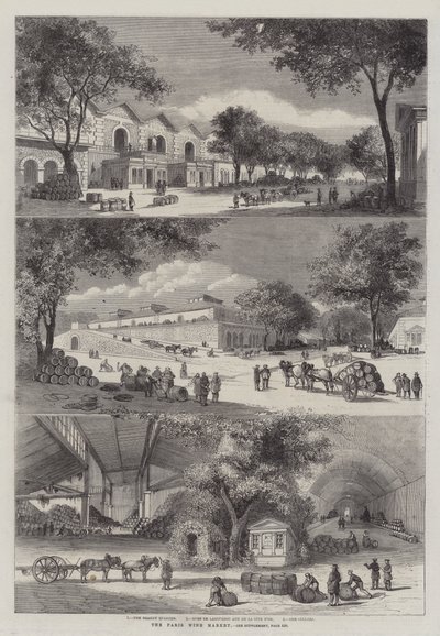 Le marché aux vins de Paris - English School