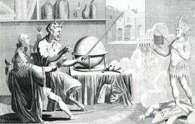 Le Parlement dissous, ou, le diable devenu diseur de bonne aventure, gravé par G. Terry - English School