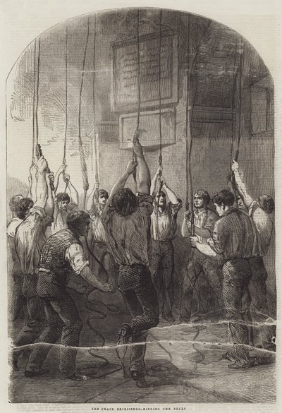 Les réjouissances de la paix, sonner les cloches - English School