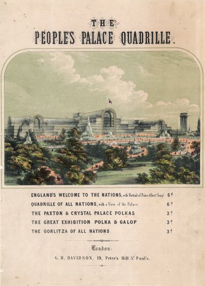 La Quadrille du Palais du Peuple - English School