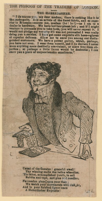 Les Phisogs des commerçants de Londres - English School
