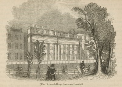 La Galerie de tableaux à Grosvenor House - English School