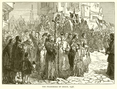 Le pèlerinage de Grâce, 1536 - English School