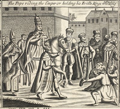 Le pape à cheval, l
