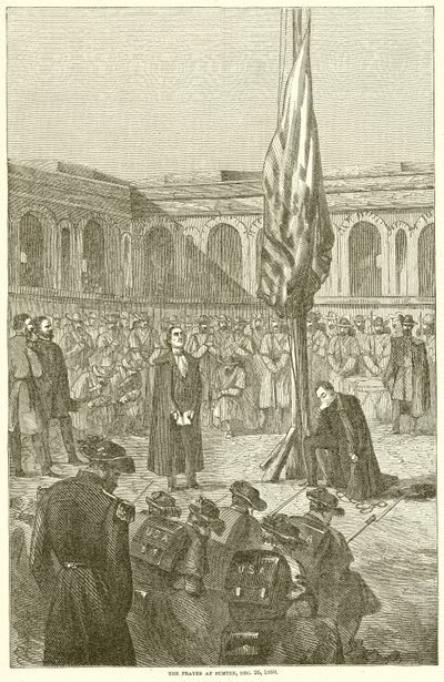 La prière à Sumter, 26 décembre 1860 - English School