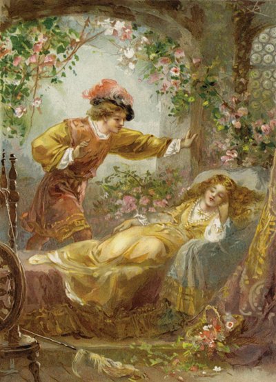 Le Prince trouve la Belle au Bois Dormant - English School