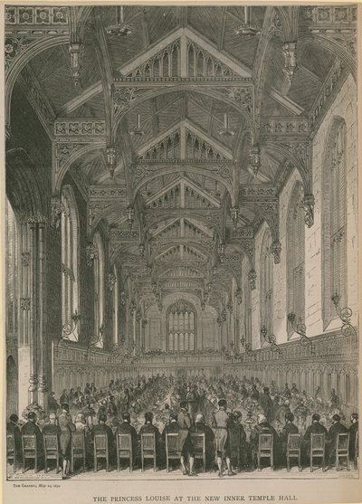 La princesse Louise au nouveau hall de l