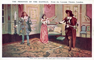 Le prisonnier de la Bastille, du Lyceum Theatre, Londres - English School