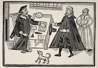 Le Procureur et le Parator, page de titre d