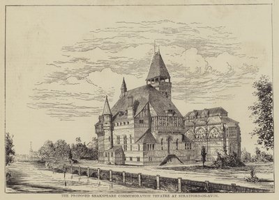 Le théâtre de la commémoration de Shakespeare proposé à Stratford-on-Avon - English School