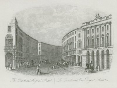 Le Quadrant, Regents Street, Londres - English School