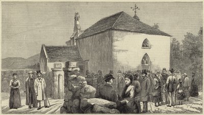 La Reine à Balmoral - English School