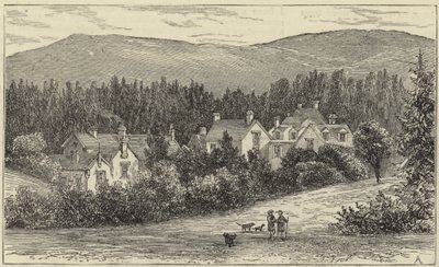 La Reine à Balmoral - English School
