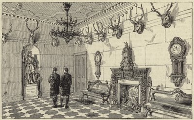 La Reine à Balmoral - English School