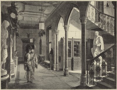 La Reine à Balmoral - English School