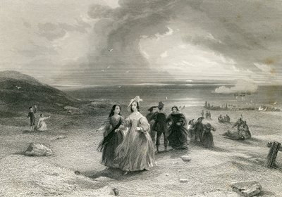 La reine à Burlington, par R. Wallis - English School