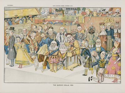 Les poupées de la reine. 1894 - English School