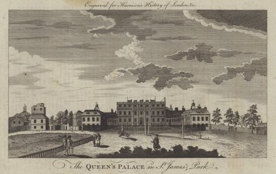 Le Palais de la Reine dans St James
