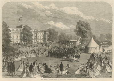 La garden-party de la reine au palais de Buckingham - English School