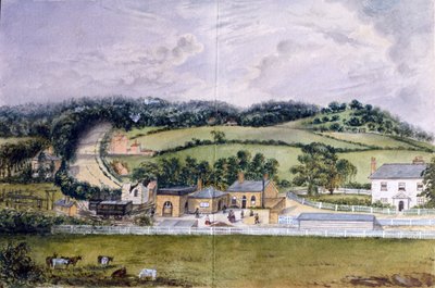 Le Terminus ferroviaire, Kent, c.1860 - English School