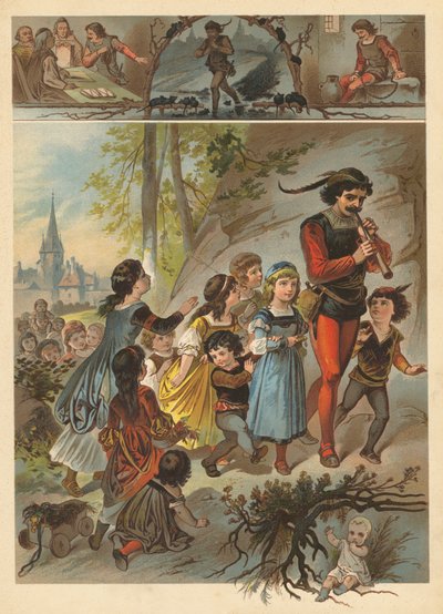 Le Joueur de flûte de Hamelin - English School