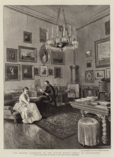 La récente réunion de la famille royale danoise à Copenhague - English School
