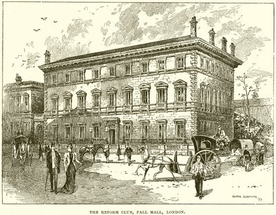 Le Reform Club, Pall Mall, Londres - English School
