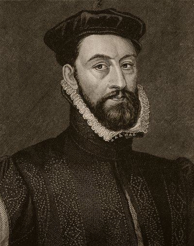 Le régent Murray, illustration de Cassells Illustrated History of England - English School