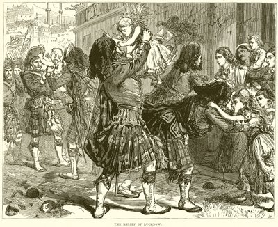 Le secours de Lucknow - English School