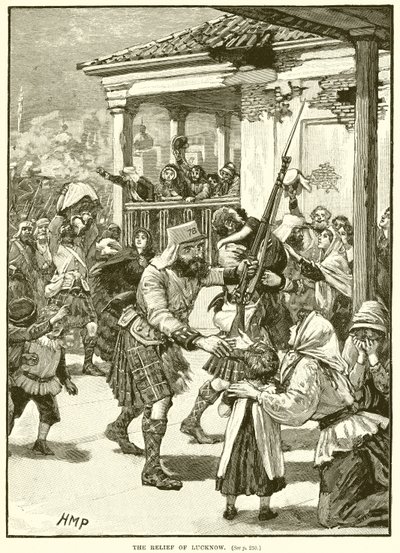 Le secours de Lucknow - English School