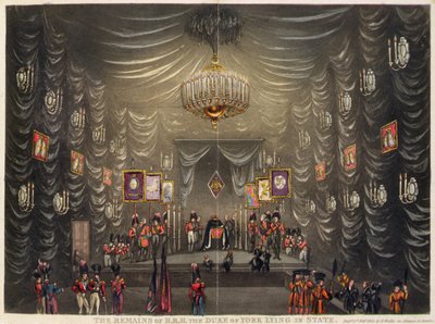 Les restes de S.A.R. le duc d