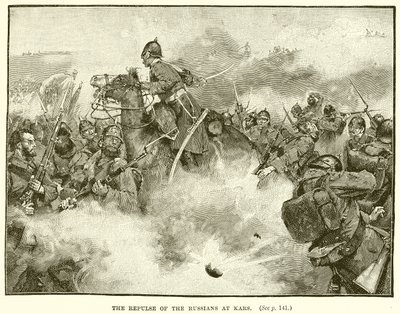 La repousse des Russes à Kars - English School