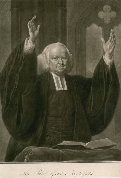 Le Révérend George Whitefield, MA, un des fondateurs du méthodisme - English School