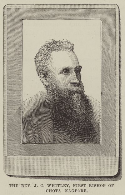 Le Révérend J C Whitley, premier évêque de Chota Nagpore - English School