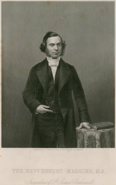 Révérend Robert Maguire, Saint-Jacques Clerkenwell - English School