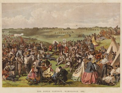 Le concours de tir, Wimbledon - English School