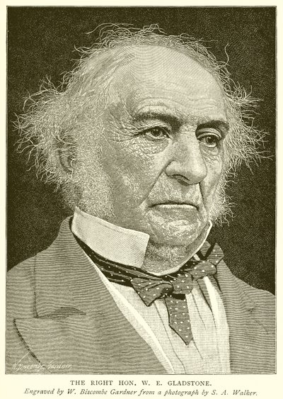 Le très honorable W.E. Gladstone - English School