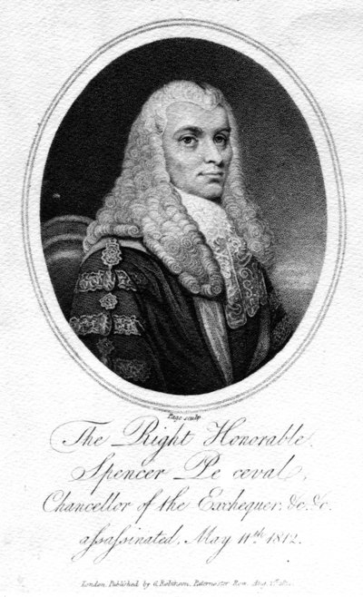 Le Très Honorable Spencer Perceval, 1812 - English School