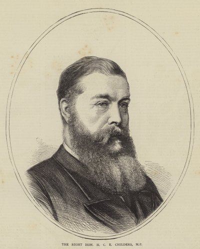 Le très honorable H C E Childers, MP - English School