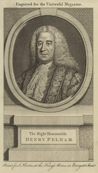 Le Très Honorable Henry Pelham - English School