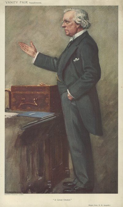 Le Très Honorable Herbert Henry Asquith - English School