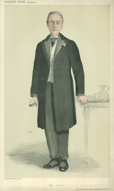 Le Très Honorable Joseph Chamberlain - English School