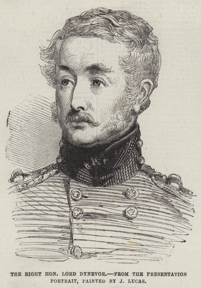 Le très honorable Lord Dynevor (gravure) - English School