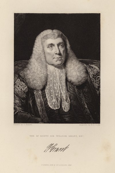 Le très honorable Sir William Grant - English School