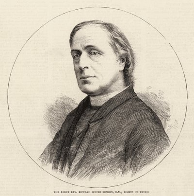 Le Très Révérend Edward White Benson, DD, évêque de Truro - English School
