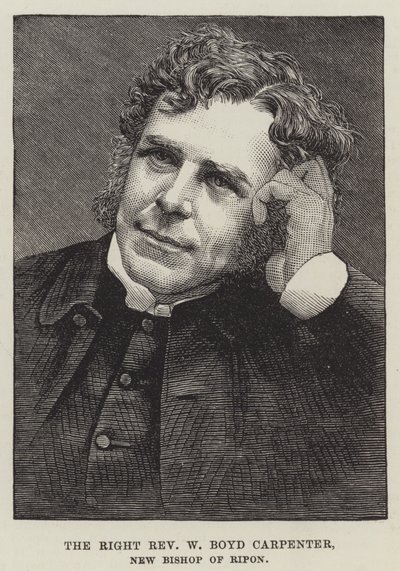 Le Très Révérend W Boyd Carpenter, Nouveau Évêque de Ripon - English School