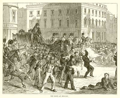 Les émeutes à Belfast - English School